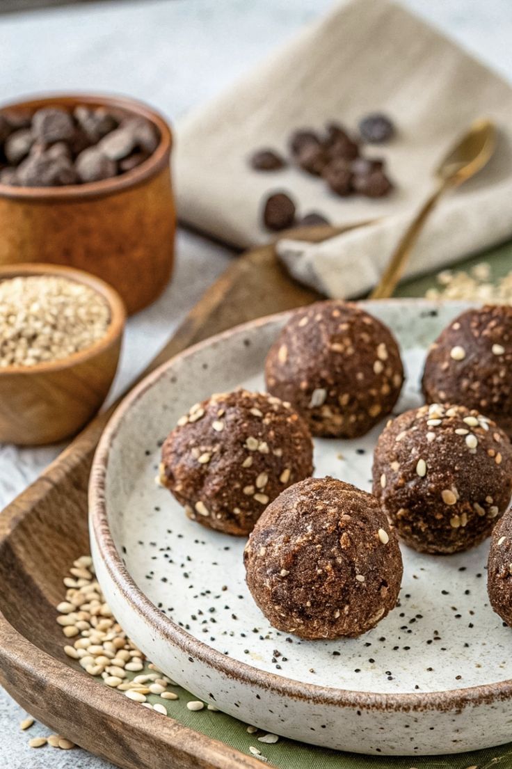 Kulki Mocy: Daktyle, Orzechy i Kakao